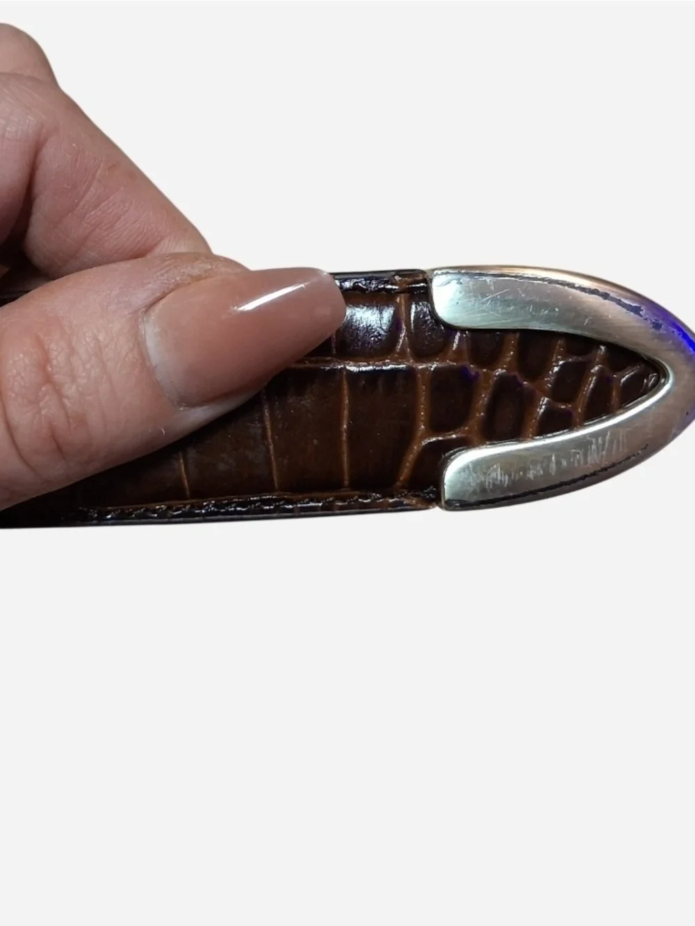 Silpada leather brown